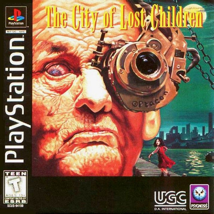 The City of Lost Children box art for Playstation